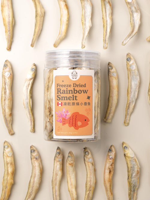 凍乾原條小香魚